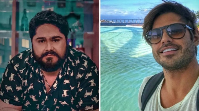 Cesar Menotti costuma brincar com seu próprio peso e sua alimentação nas redes sociais