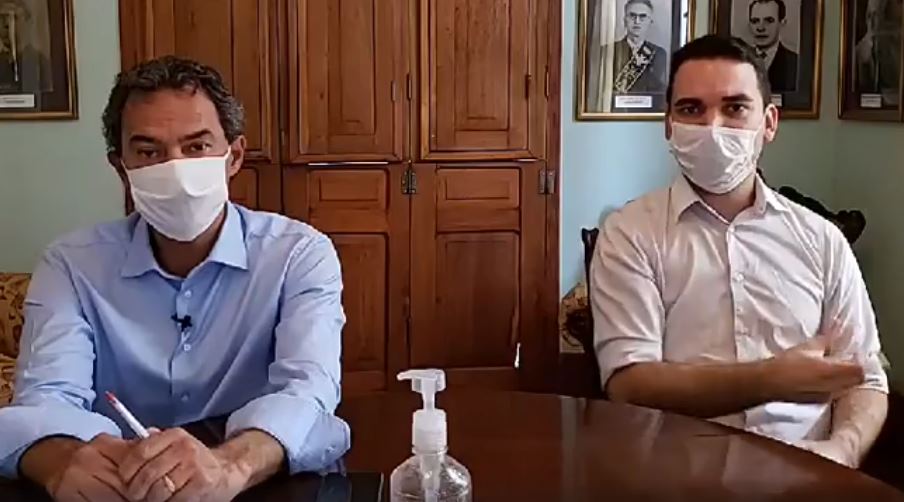 O prefeito Marquinhos Trad (PSD)
