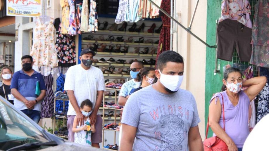 Em Corumbá o uso de máscara é obrigatório desde o dia 16 de maio