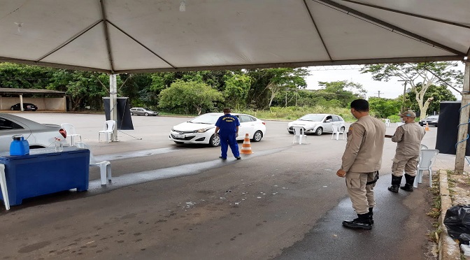 Em Guia Lopes da Laguna, com o aumento no número de casos da Covid-19 as ações sanitárias foram reforçadas