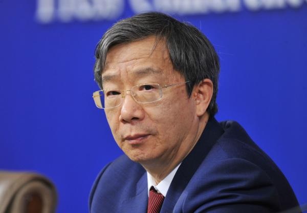 O presidente do Banco Popular da China, Yi Gang.