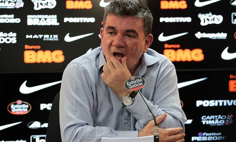 O presidente Andrés Sanchez