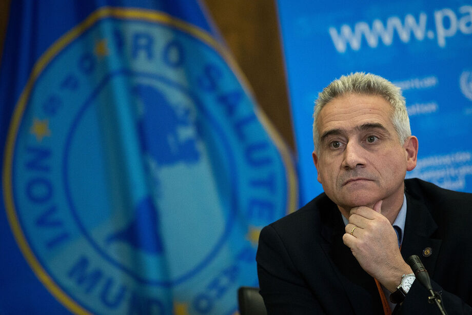 Gerente de Incidentes da Organização Pan-Americana da Saúde (Opas), Sylvain Aldighieri