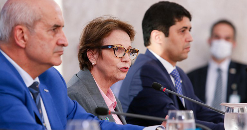 Ministra Tereza Cristina falou sobre abastecimento