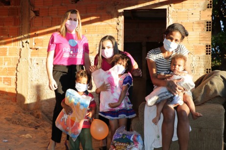 Outra instituição atendida pelo Pacijus foi a Associação Beneficente Casa da União Lar de Santana, localizada na região do bairro Iracy Coelho.