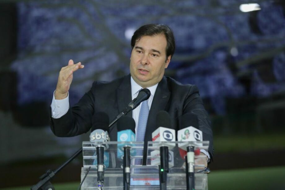 O presidente da Câmara, Rodrigo Maia (DEM-RJ).