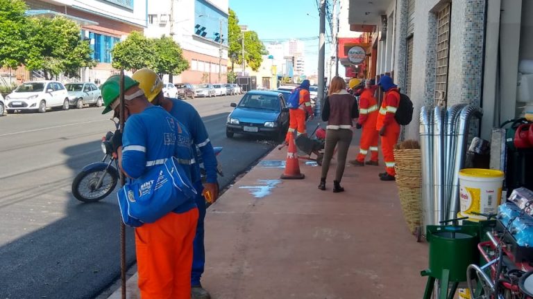 A extensão de cerca de 1000 metros da rua 14 de Julho, entre a Avenida Mato Grosso e a rua Eça de Queiroz, que está sendo revitalizada pelo Programa Reviva Campo Grande, também será contemplada com paisagismo