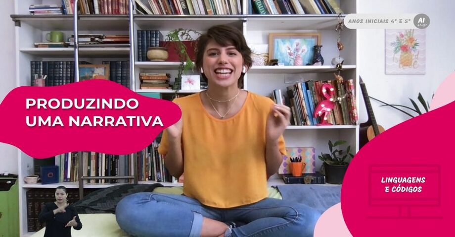Para assistir as aulas, agora pelo computador, celular ou tablet, basta acessar a página da SED e clicar no banner “Aulas TV Aberta”.