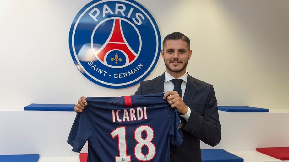Icardi, 16º argentino a vestir a camisa do Paris Saint-Germain