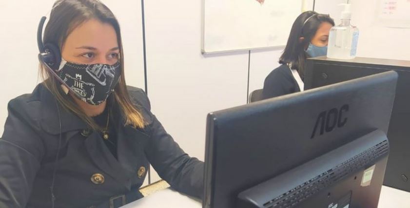 Além dessa sala, o Departamento improvisou uma sala para o cadastramento de quem será testado