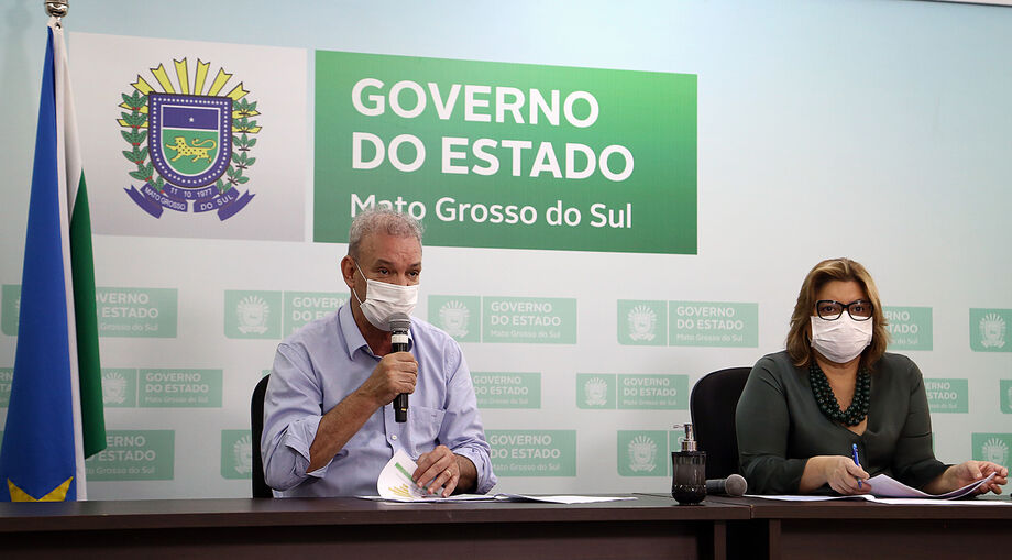 “Ninguém de Mato Grosso do Sul ficará sem fazer a testagem”, destacou Geraldo Resende.