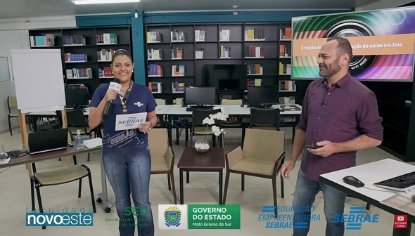 Conteúdo ministrado está disponível gratuitamente online