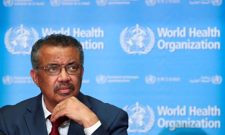 Diretor-geral da Organização Mundial da Saúde (OMS), Tedros Adhanom Ghebreyesus