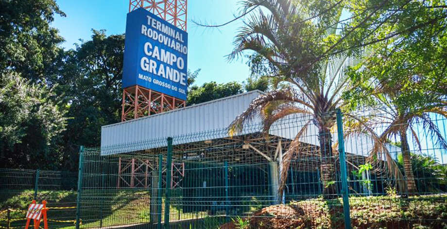 O Terminal Rodoviário de Campo Grande