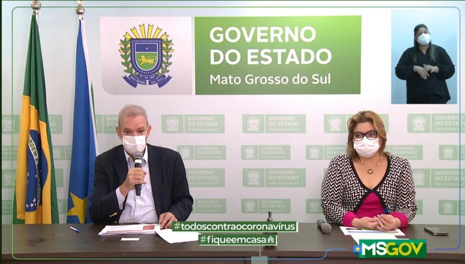 Durante a transmissão ao vivo, Resende fez um novo apelo para que a população mantenha o isolamento social, o uso de máscaras, o distanciamento e as medidas de higiene para a contenção.