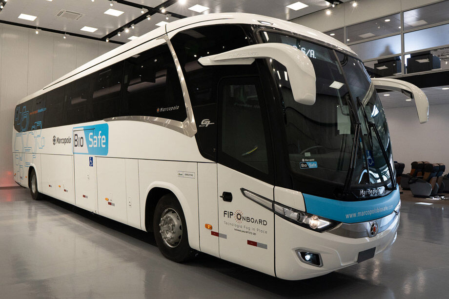 O novo conceito reúne soluções e produtos que promovem a biossegurança dos passageiros e contribuem para a retomada segura da mobilidade