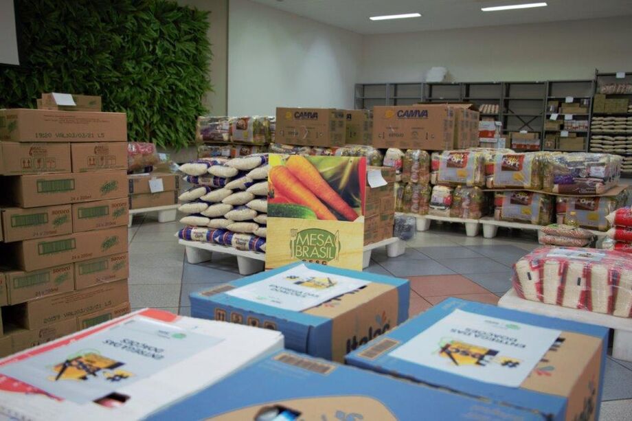 Visando promovar a solidariedade neste momento de pandemia, programa Mesa Brasil Sesc arrecadou 61,1 toneladas de alimentos para 62 entidades de Campo Grande e 23 de Dourados, que vão beneficiar 18.256 pessoas que estão precisando em decorrência do coro