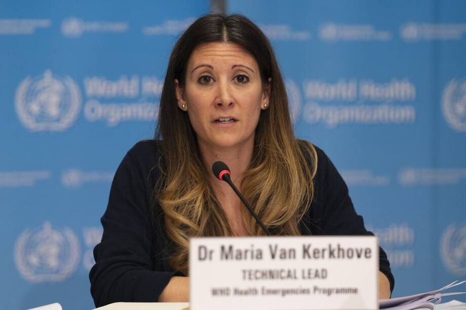 A líder técnica da OMS, Maria Van Kerkhove