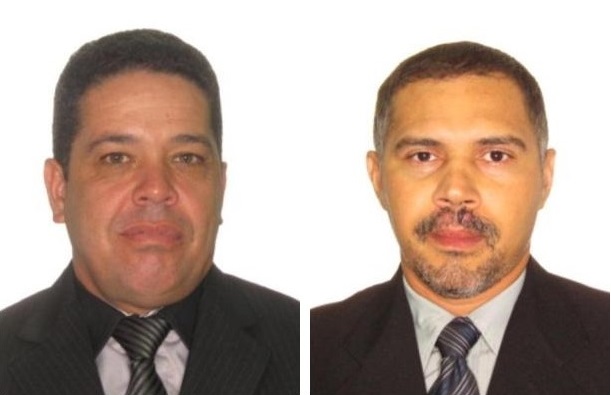 Os policiais Antônio Marcos Roque da Silva, 39, e Jorge Silva dos Santos, 50