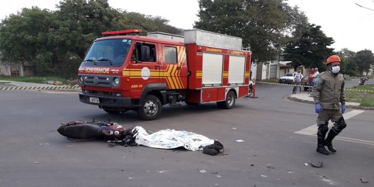 O Corpo de Bombeiros foi acionado, mas quando chegaram no local, ele já estava sem vida