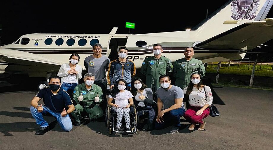 Missão humanitária iniciada pela Casa Militar do Governo de Mato Grosso do Sul na noite de ontem (12.06) trouxe esperança de uma vida melhor para Anabele, de 14 anos