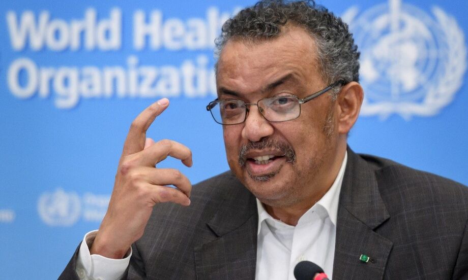 Diretor-geral da Organização Mundial de Saúde (OMS), Tedros Adhanom Ghebreyesus