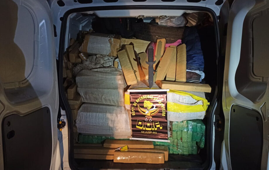 Droga estava dentro de um Fiat Fiorino