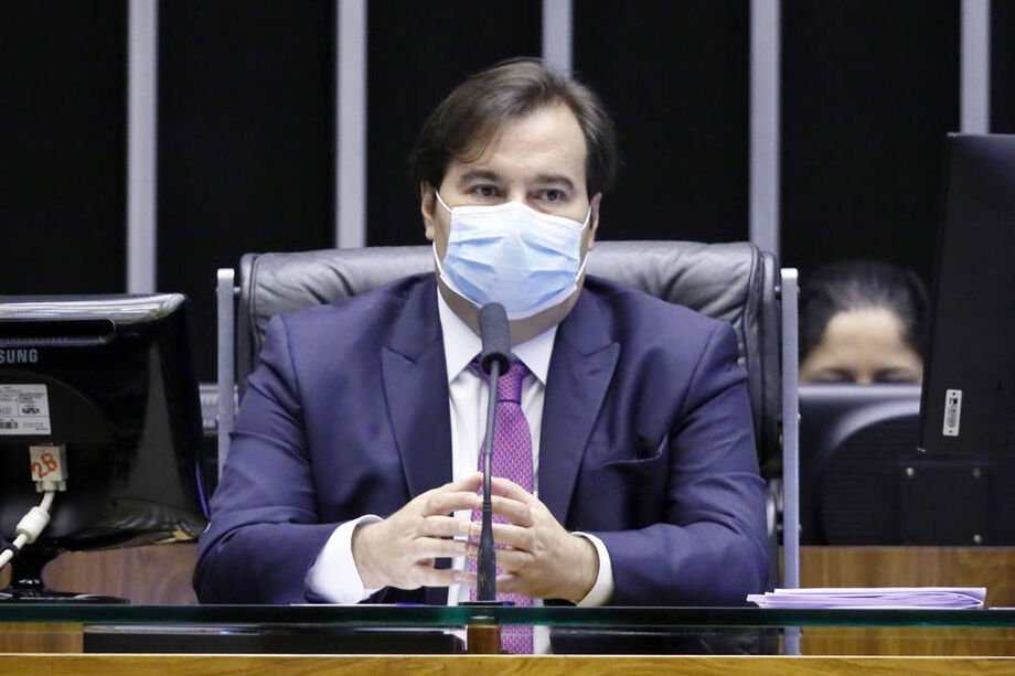 O presidente da Câmara, Rodrigo Maia (DEM-RJ)