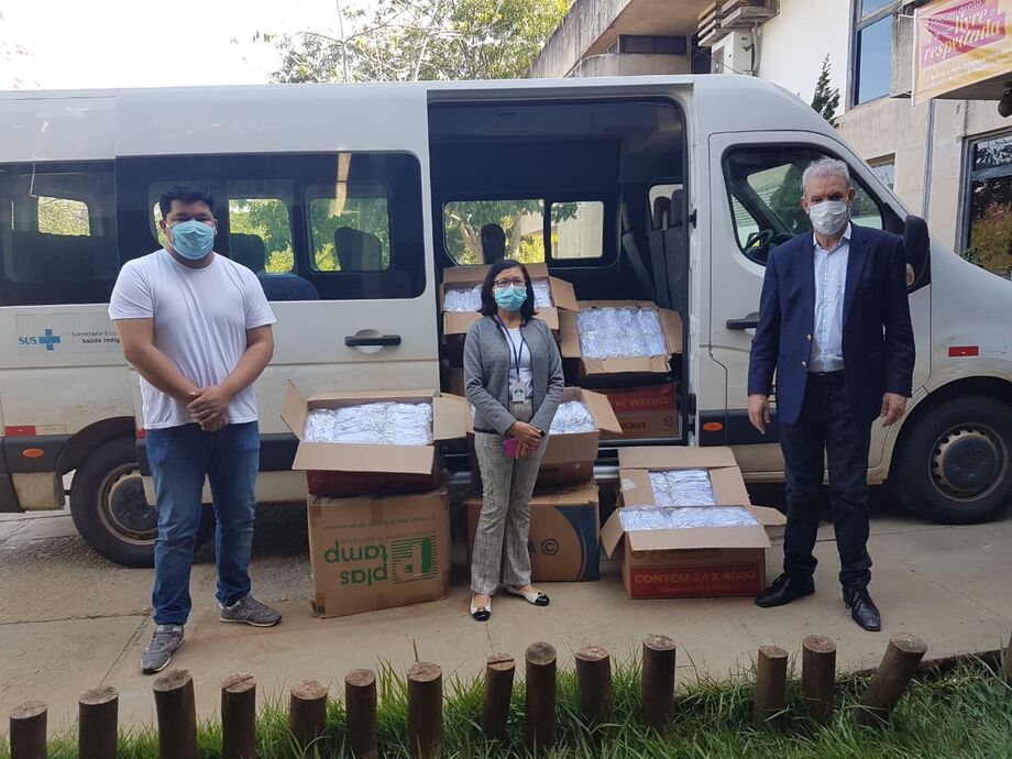 Depois de Dourados, agora são os indígenas residentes nas aldeias de Aquidauana e Miranda que vão receber um lote de máscaras, doadas pela empresa Energisa