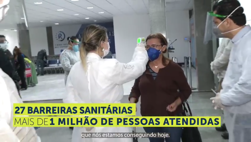 Combate e na prevenção ao novo coronavírus