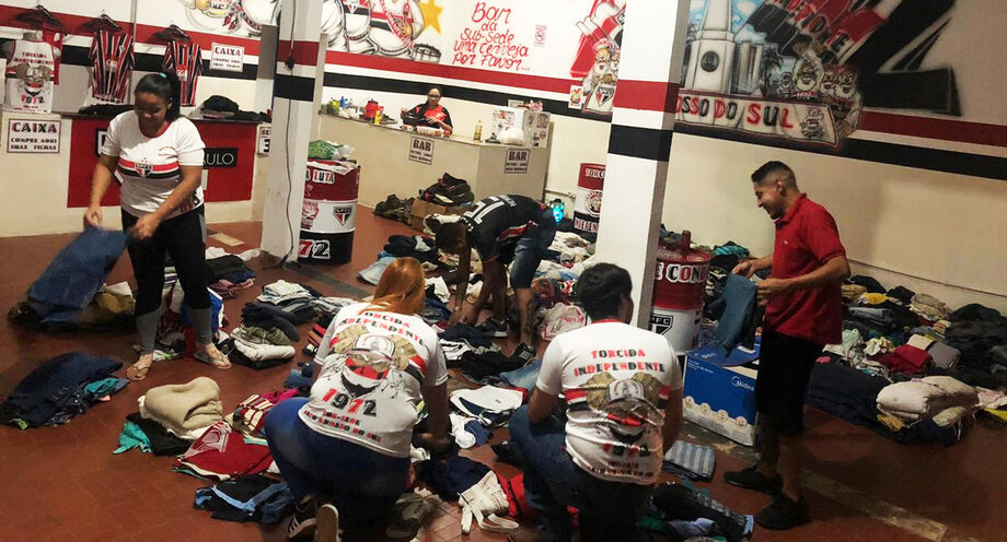 A Torcida Tricolor Independente, que fica na Rua Barão do Rio Branco, 592