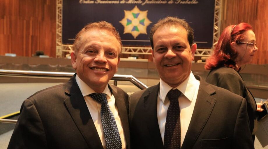 O vice-presidente Gervásio Alves (á esq.) pediu licença do cargo e o conselheiro Walfrido Azambuja (dir.) assumirá por 60 dias