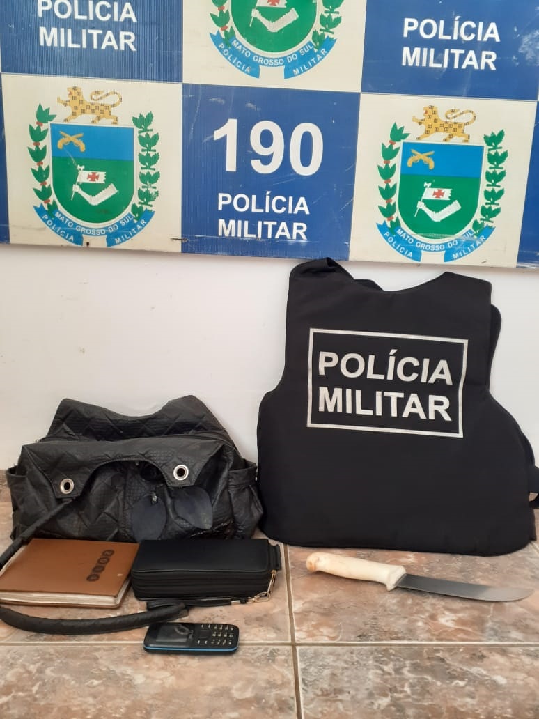 PM prendeu homem no sábado