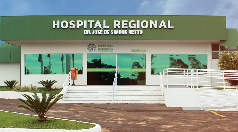 O hospital de Ponta Porã