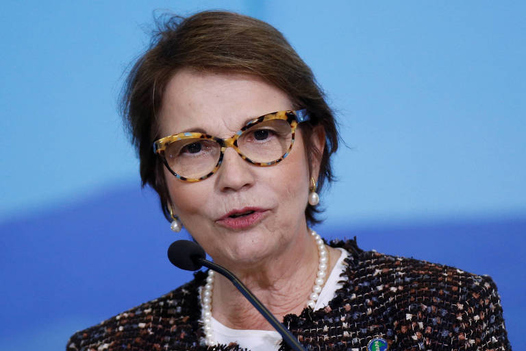 A ministra Tereza Cristina