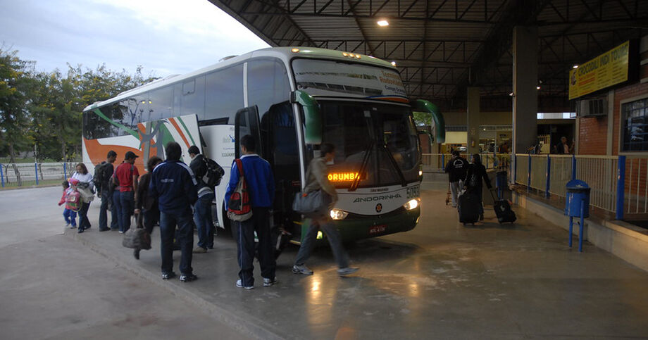 O Terminal Rodoviário de Corumbá