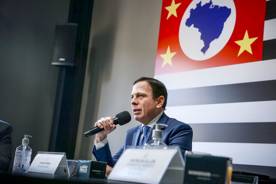 Governador de São Paulo, João Doria (PSDB)