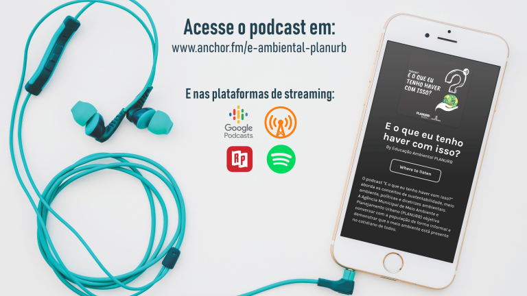 Para ouvir os episódios nos streaming, procure por “E o que eu tenho haver com isso?”