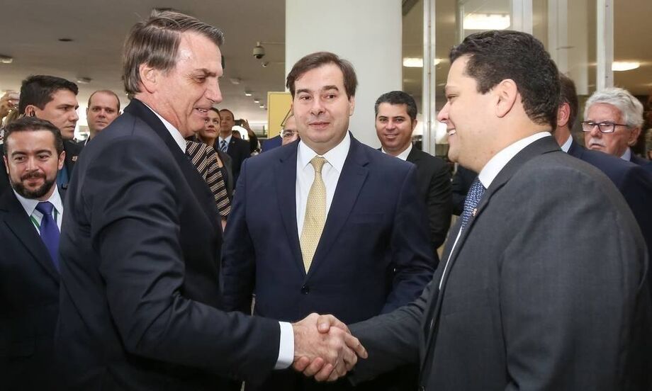 Bolsonaro, Maia e Alcolumbre
