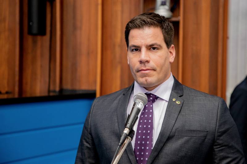 O deputado estadual Capitão Contar