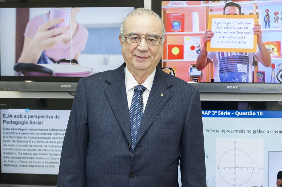 Presidente da TV Cultura, José Roberto Maluf