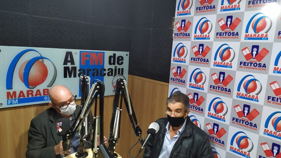 Prefeito esteve hoje em entrevista na Marabá FM
