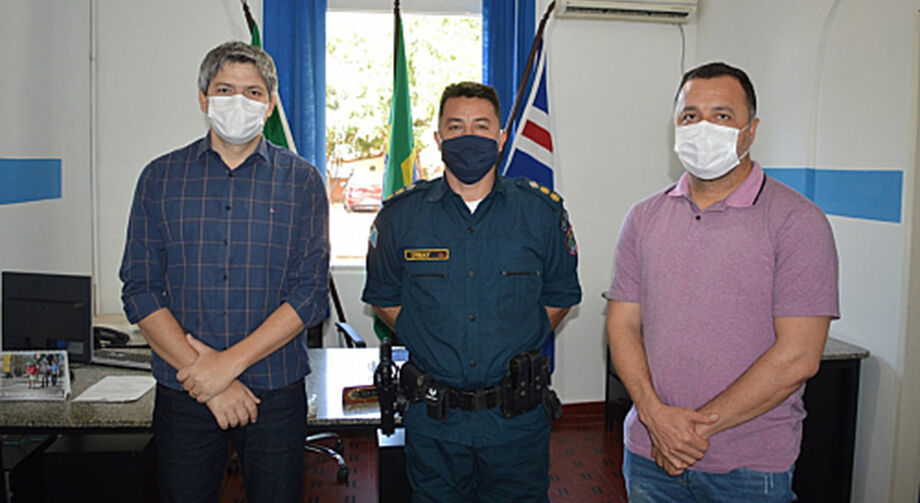 O tenente-coronel Ormay agradeceu a presença do prefeito e do secretário de Saúde e se colocou à disposição, principalmente neste momento de pandemia