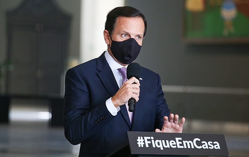 Governador de São Paulo, João Doria (PSDB)