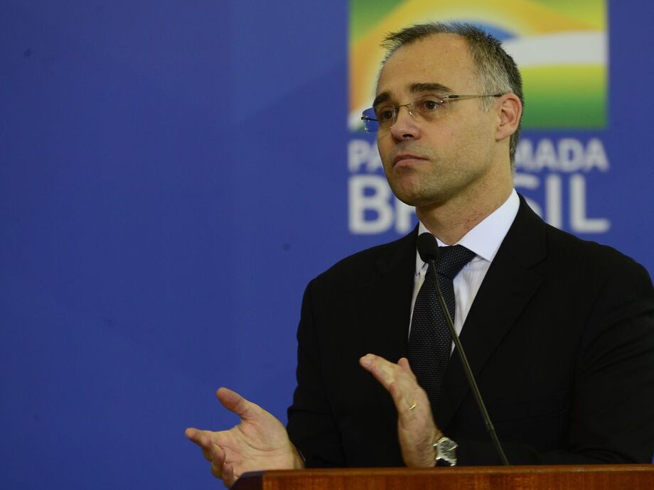 O ministro da Justiça e Segurança Pública, André Mendonça