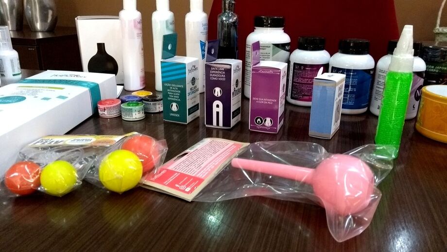 Produtos eróticos. Imagem meramente ilustrativa