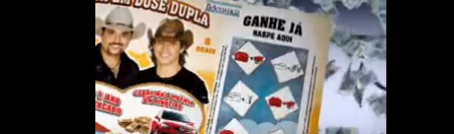 Reprodução de uma telesena de 2008 semelhante à do caso