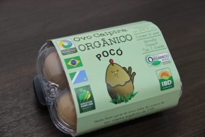 Ovos orgânicos produzidos em Jaraguari