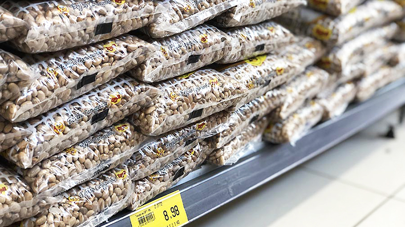 O feijão carioquinha teve alta no seu preço na Capital de Mato Grosso do Sul