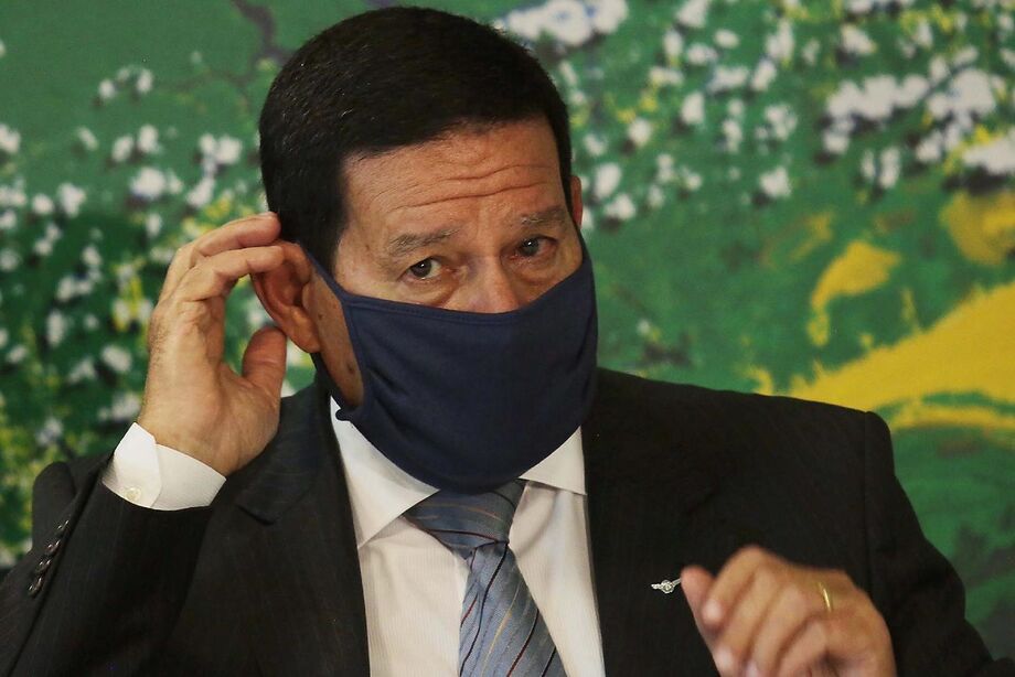 Mourão tem se esforçado para dizer que está em linha com empresários e governadores da região amazônica no combate ao desmatamento